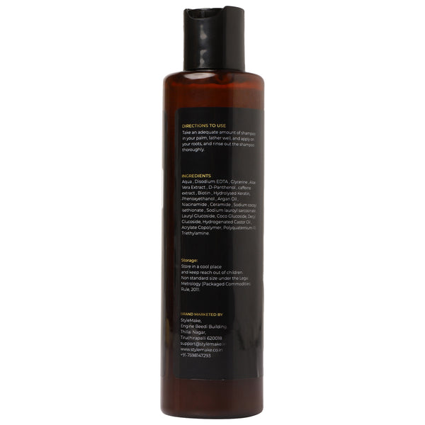 StyleMake Caffine & Biotin Shampoo | 200Ml