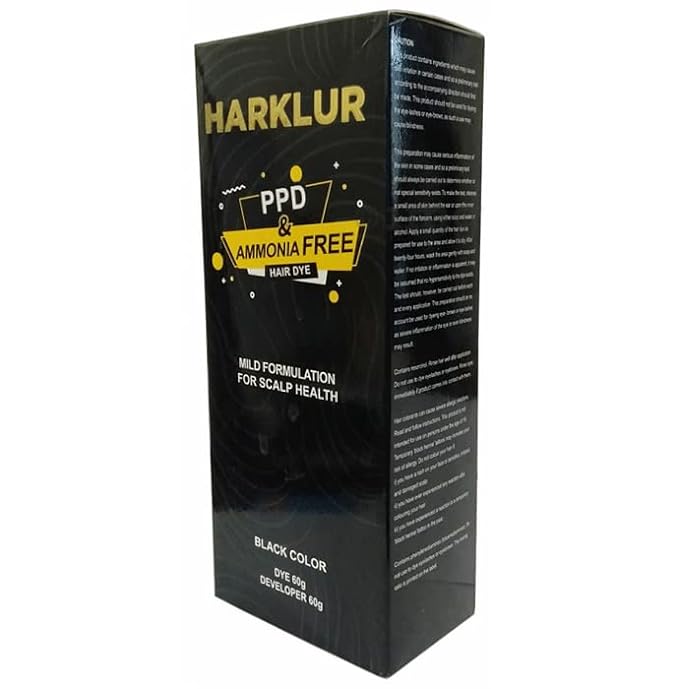HARKLUR Hair Color Hair Dye Black-120gm
