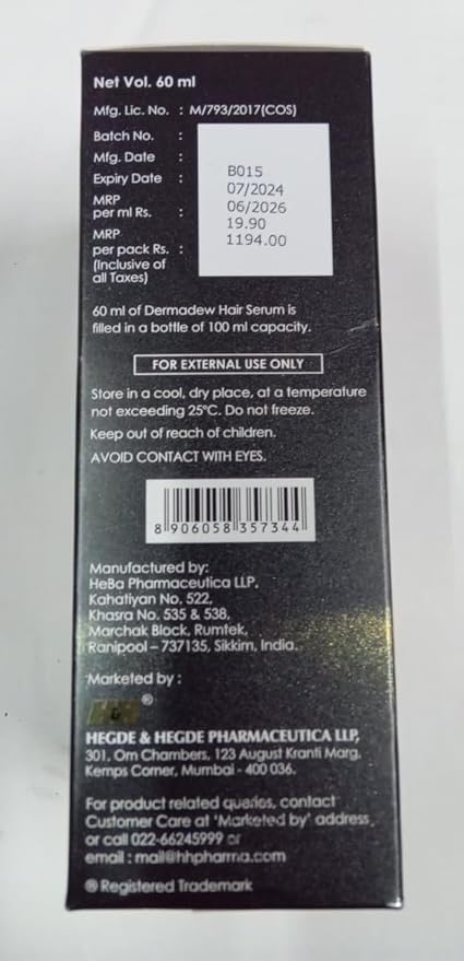 Dermadew Hair Serum