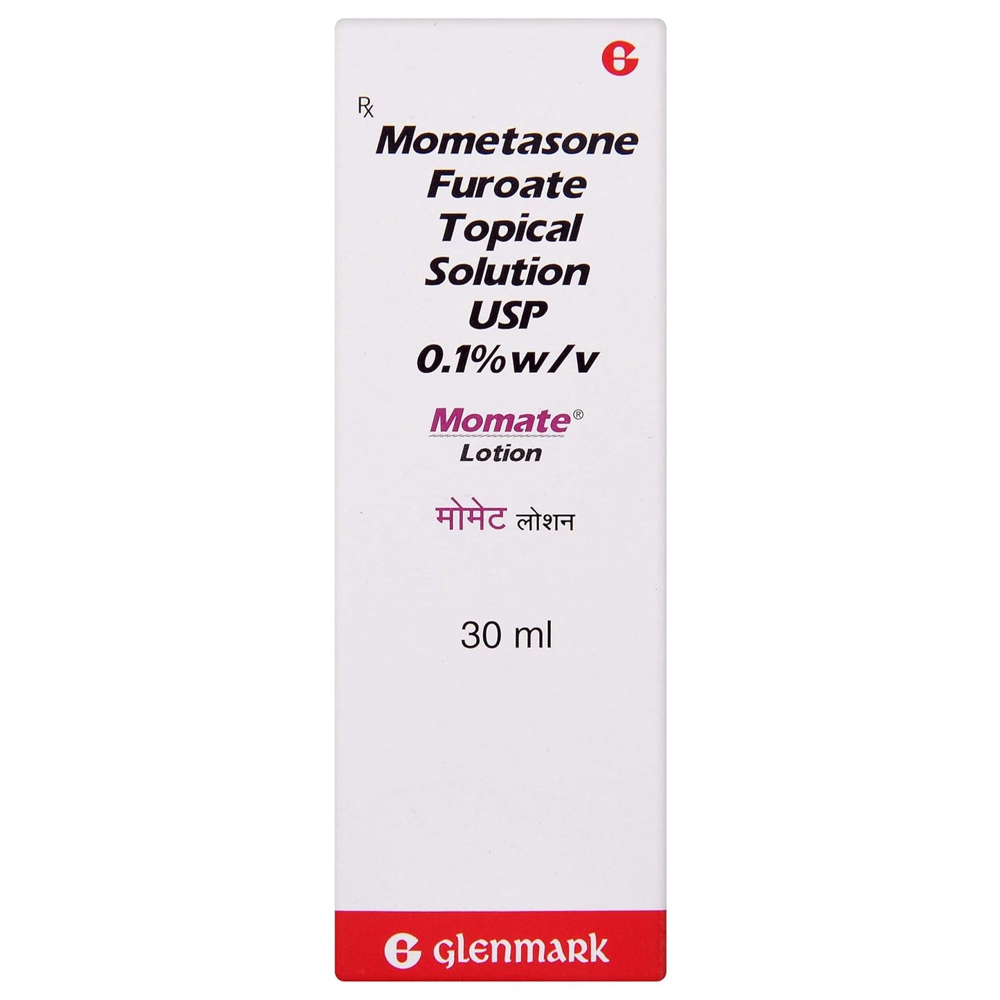 Momate - Bottle of 30 ml Lotion