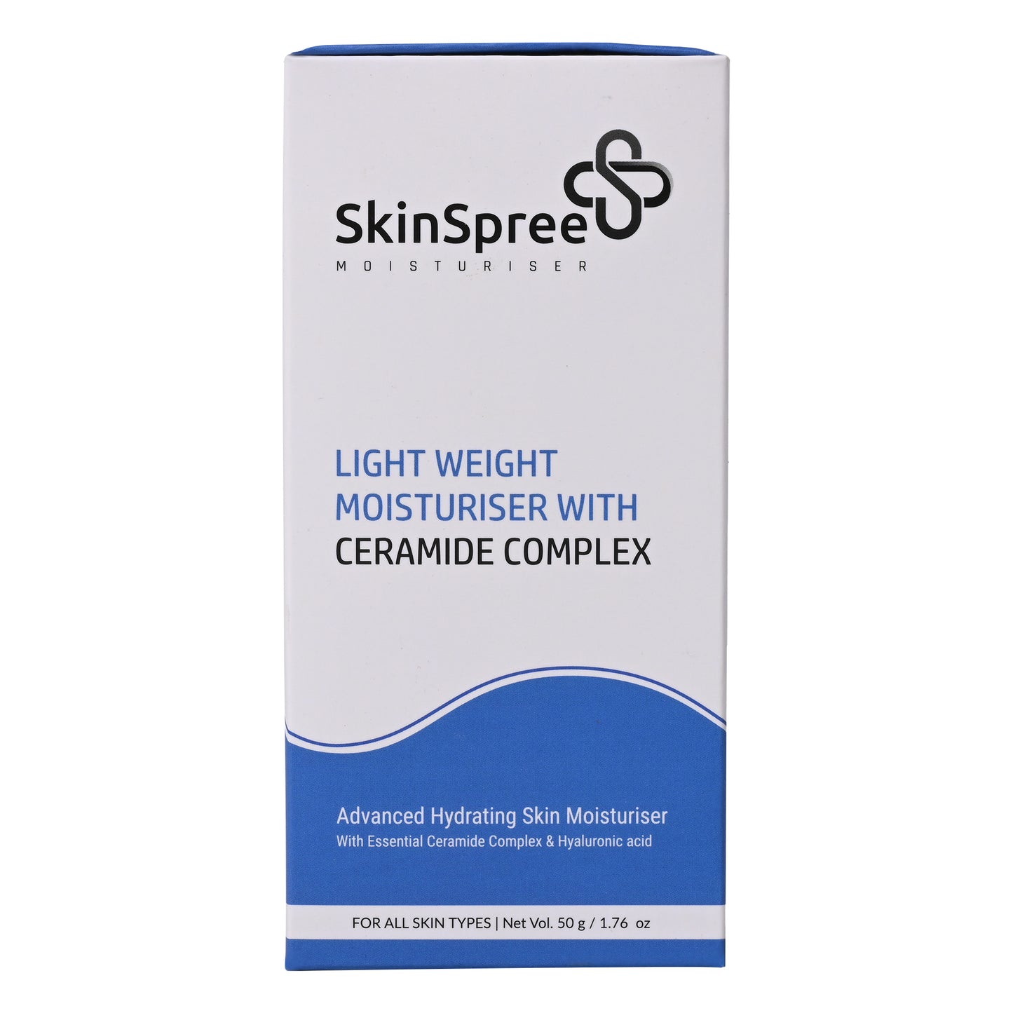 Skinspree Moisturiser| Light Weight Moisturiser With Ceramide Complex|50gm