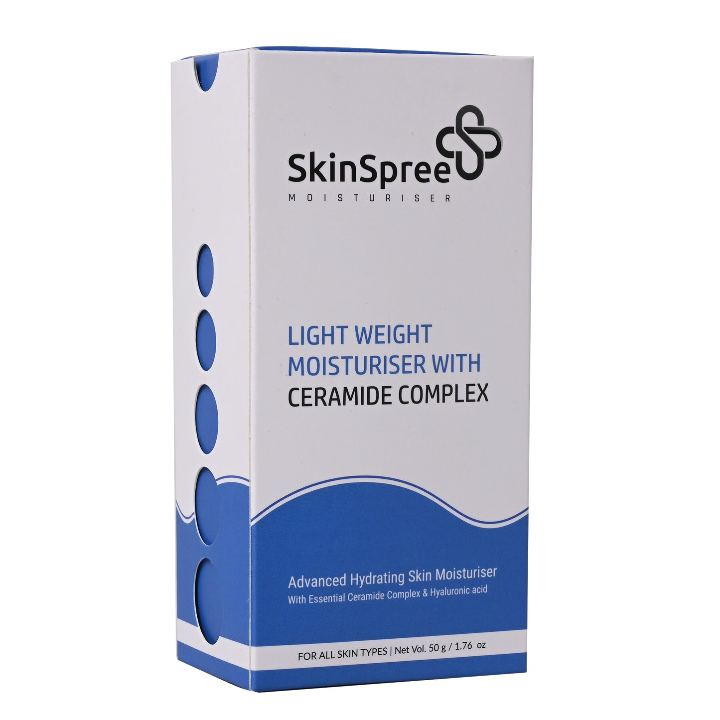 Skinspree Moisturiser| Light Weight Moisturiser With Ceramide Complex|50gm