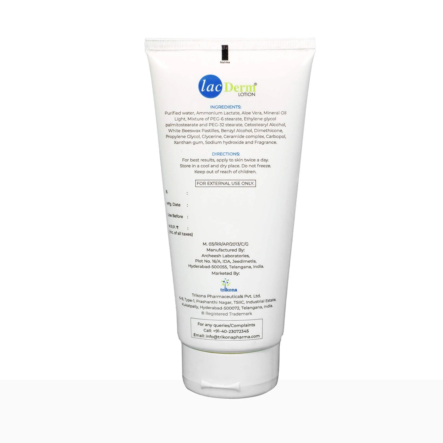 Lacderm Moisturizing Lotion (150 ml)