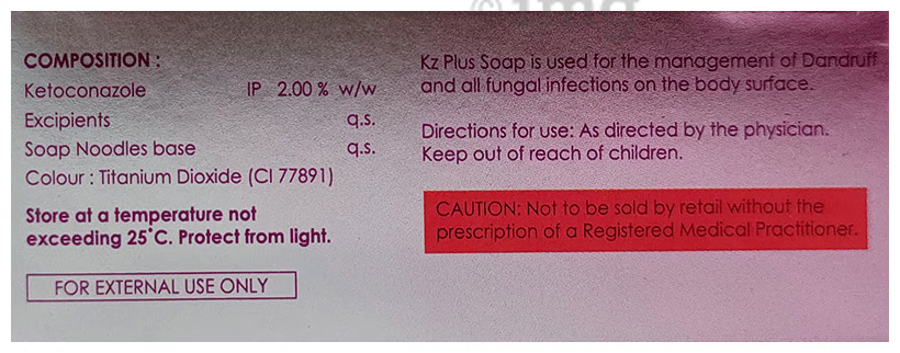 Kz Plus Soap | 75gm