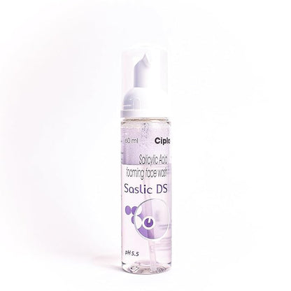 Saslic DS Foaming Face Wash| 60ML