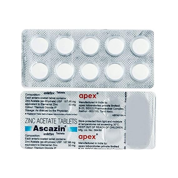 Ascazin - Strip of 10 Tablets