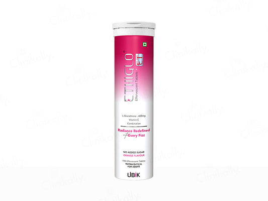 Ethiglo ET Effervescent Tablet| 15Nos