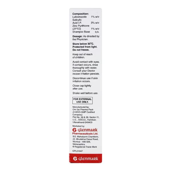 Lulican Shampoo- Bottle of 100ml ANTI-DANDRUFF SHAMPOO