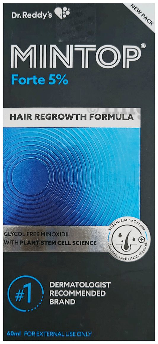 Mintop Forte 5% Minoxidil Solution 60 ml Solution