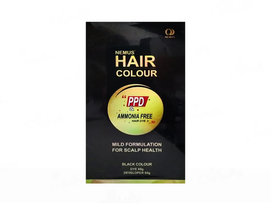 Nemus Hair Colour Ppd Hair Dye Brown Colour, 60 gm