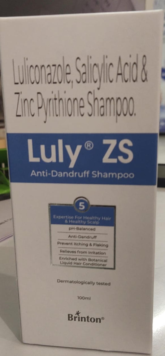 Luly ZS Anti-Dandruff Shampoo | 100Ml